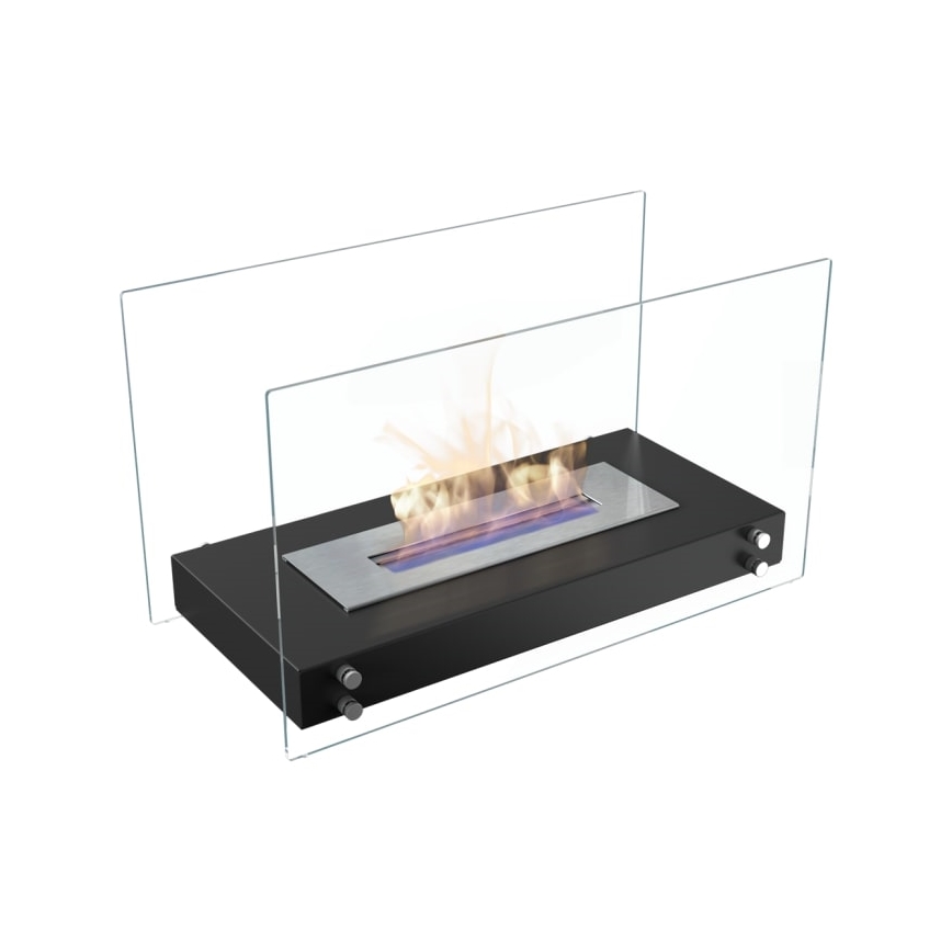 Kratki - BIO kamin 40,2x70 cm 2kW črna