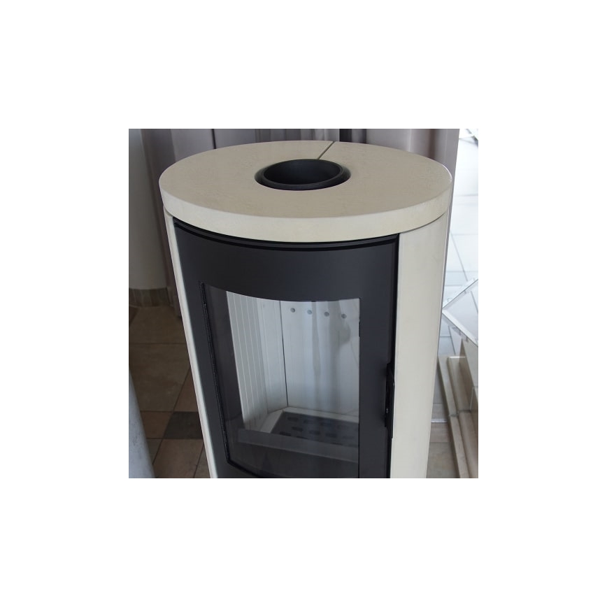 Kratki - Jekleni kamin 8kW 150mm