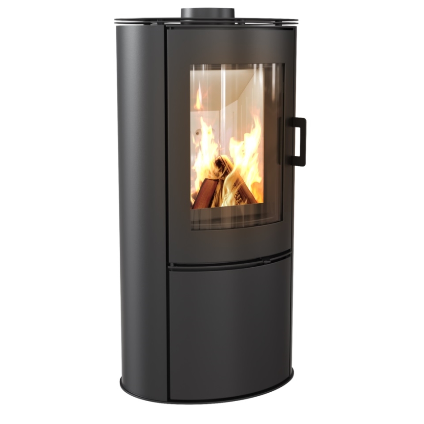 Kratki - Jekleni kamin 8kW 150mm