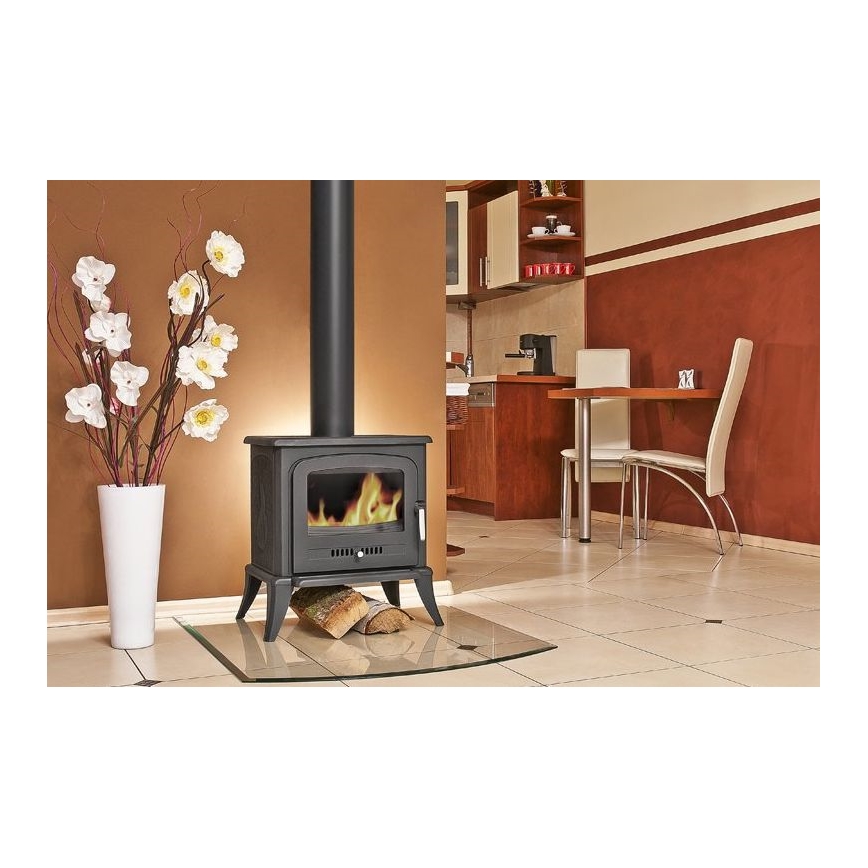 Kratki - Litoželezni kamin 5kW 130mm