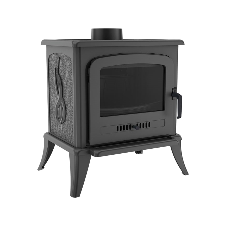 Kratki - Litoželezni kamin 5kW 130mm