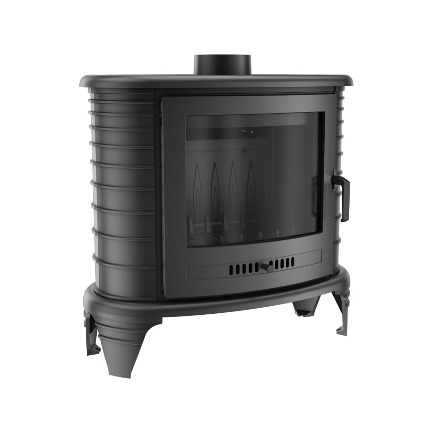 Kratki - Litoželezni kamin 9kW 130 mm