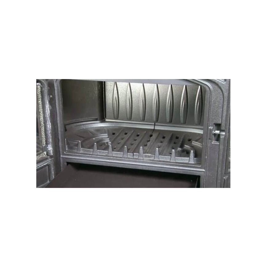 Kratki - Litoželezni kamin 10kW 130mm