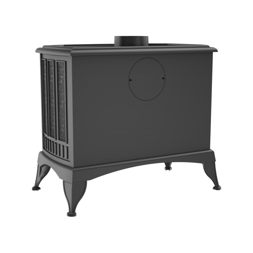 Kratki - Litoželezni kamin 10kW 150mm