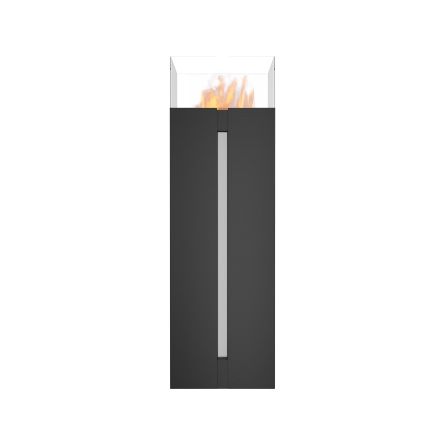 Kratki - BIO kamin 113,6x35,9 cm 2kW črna