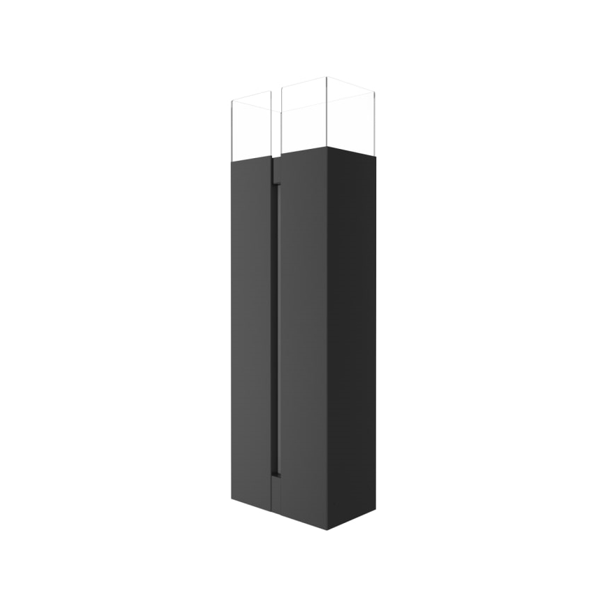 Kratki - BIO kamin 113,6x35,9 cm 2kW črna