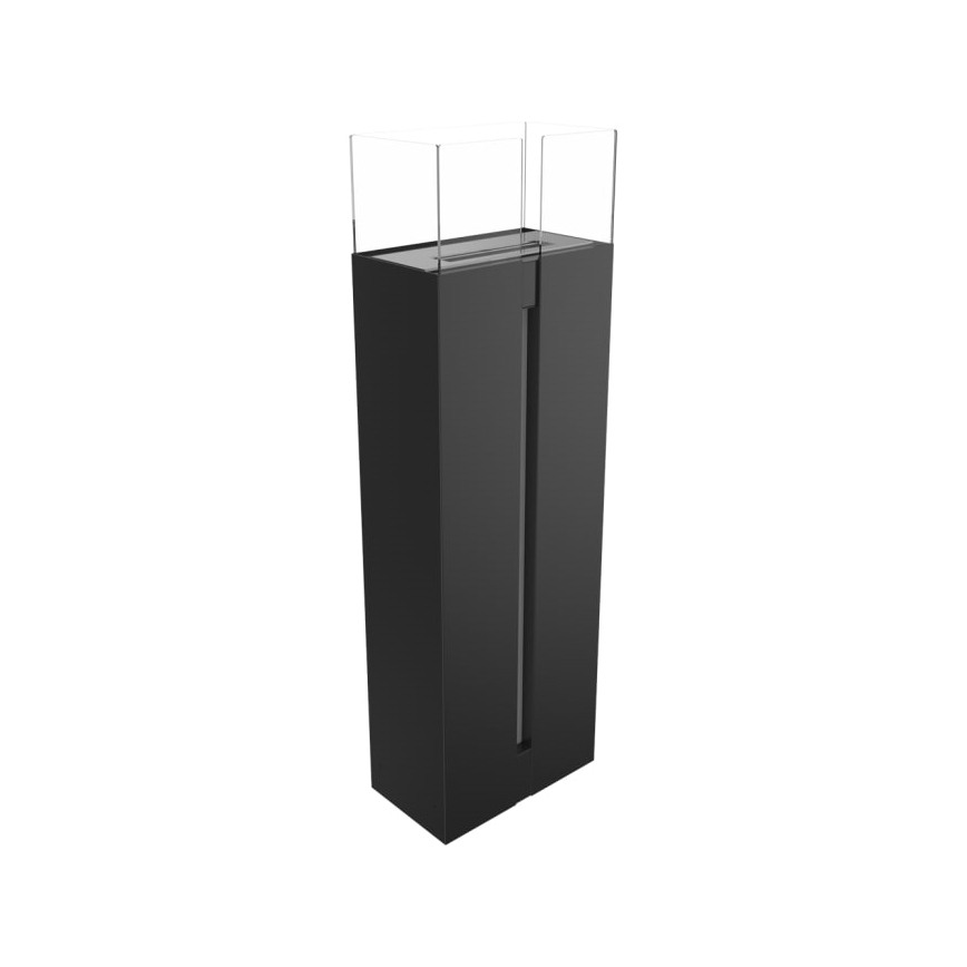 Kratki - BIO kamin 113,6x35,9 cm 2kW črna