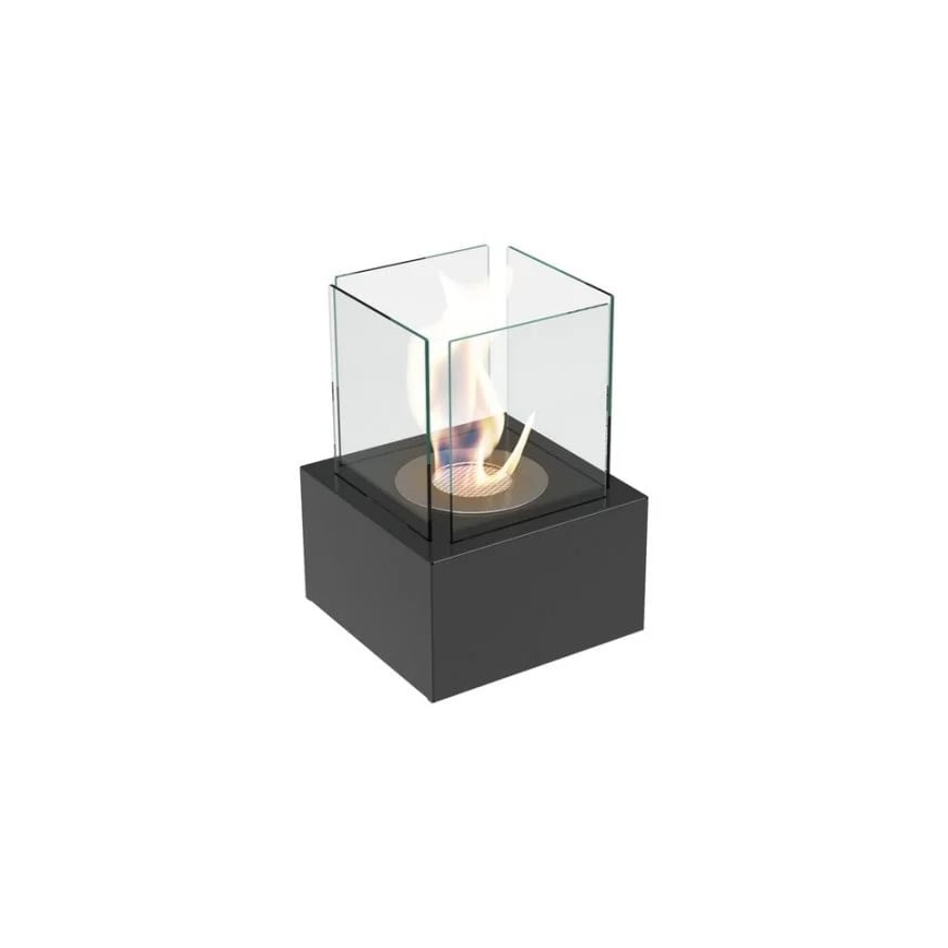 Kratki - BIO kamin 35,3x25 cm 1kW črna