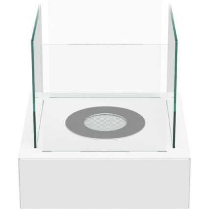 Kratki - BIO kamin 30,3x30 cm 1kW bela