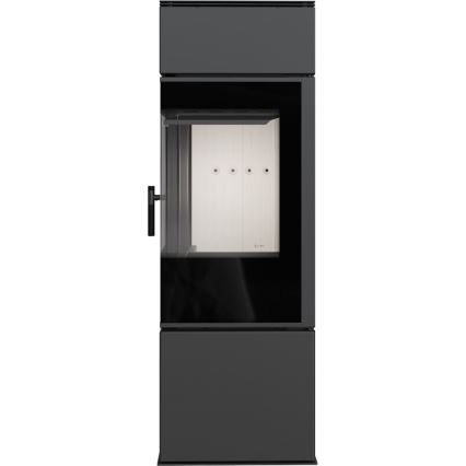 Kratki - Jekleni kamin 8kW 150mm