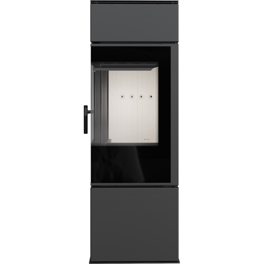Kratki - Jekleni kamin 8kW 150mm