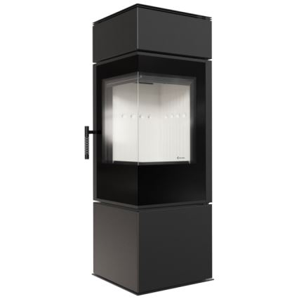 Kratki - Jekleni kamin 8kW 150mm