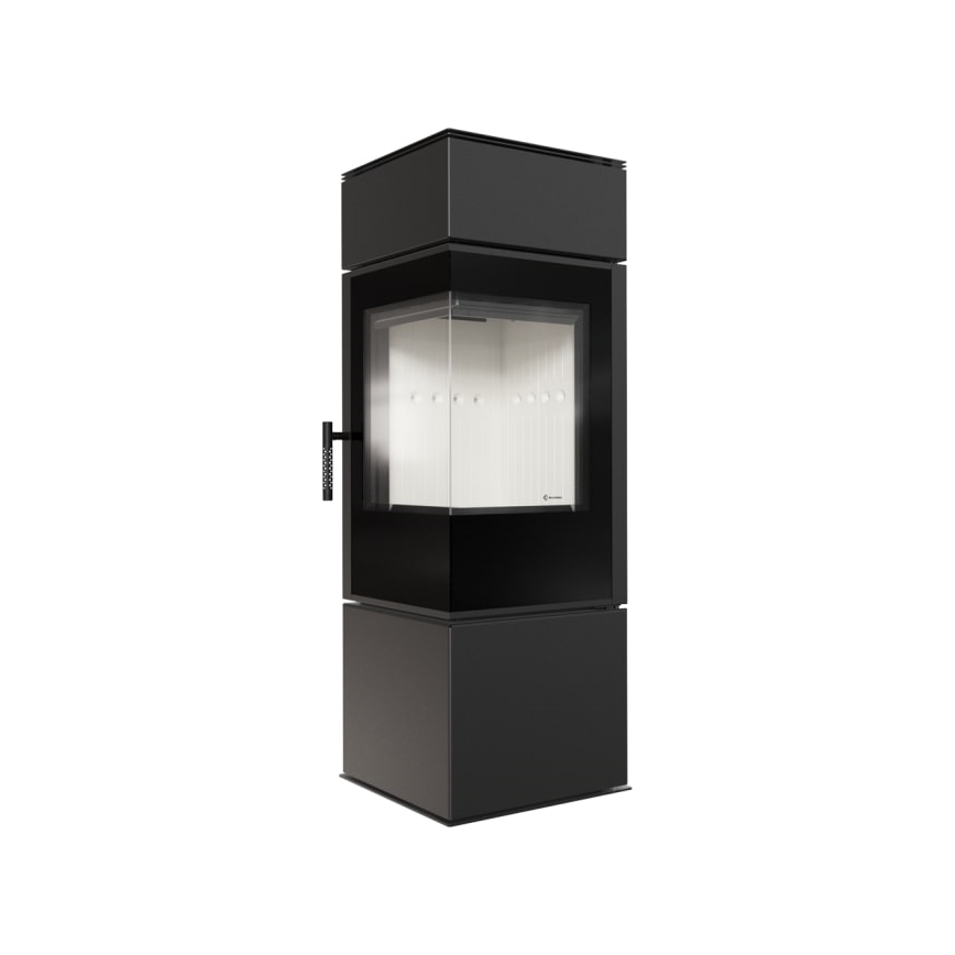 Kratki - Jekleni kamin 8kW 150mm