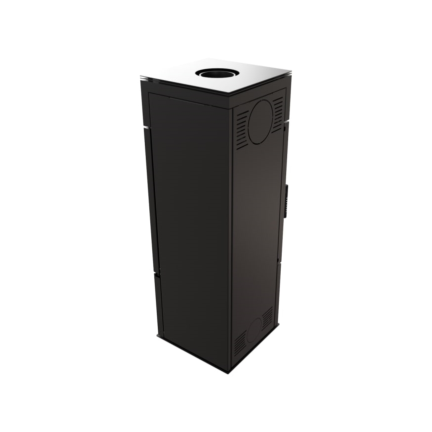 Kratki - Jekleni kamin 8kW 150mm