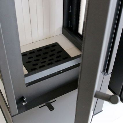 Kratki - Jekleni kamin 8kW 150mm