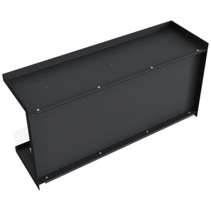 Kratki - Vgradni BIO kamin 50x100 cm 7kW črna
