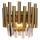 Kristalna stenska svetilka MADISON 2xE14/40W/230V zlata