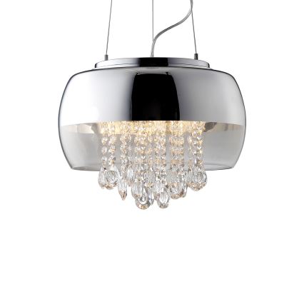 Kristalni lestenec na vrvici LUNA 1xE14/40W/230V