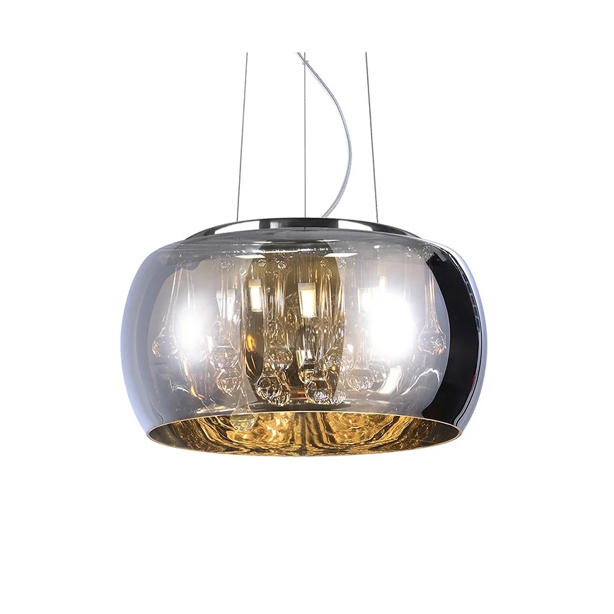 Kristalni lestenec na vrvici ROMEO 6xG9/8W/230V