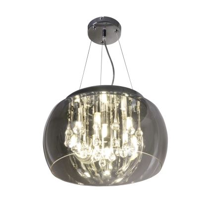 Kristalni lestenec na vrvici ROMEO 6xG9/8W/230V