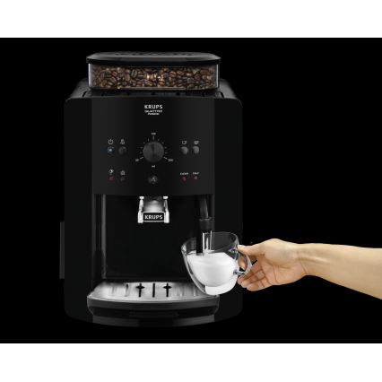 Krups - Avtomatski aparat za kavo ARABICA 1450W/230V črna