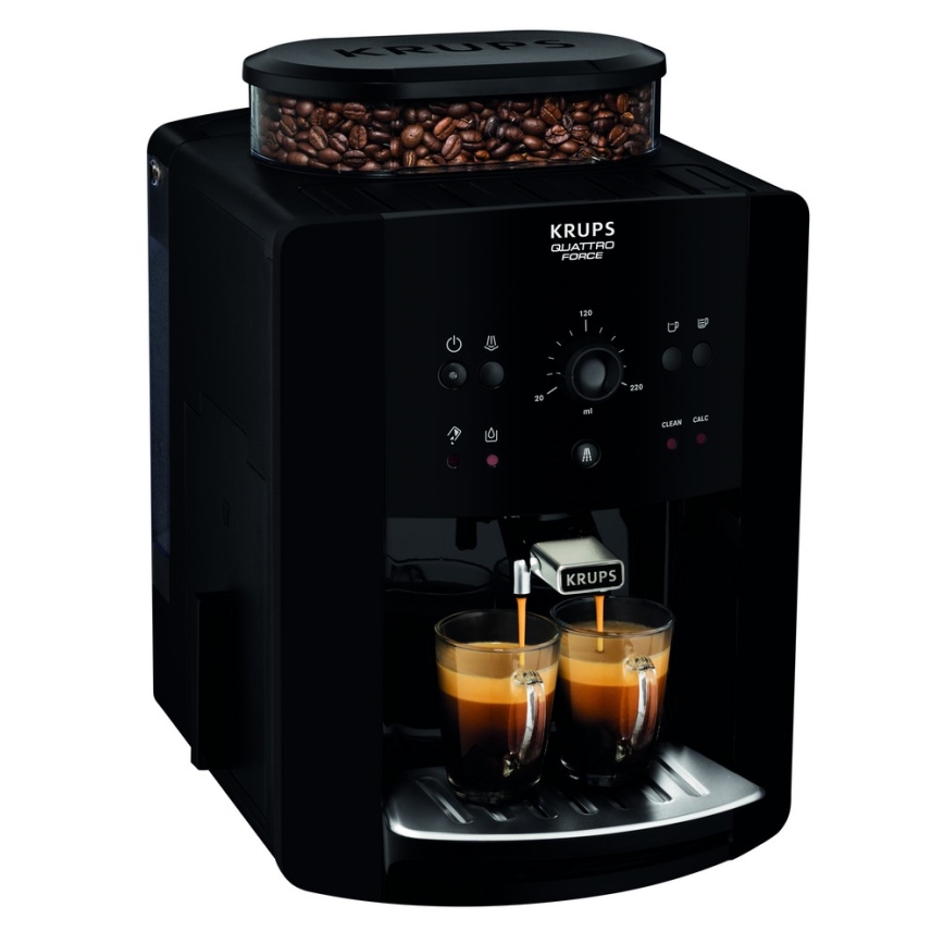 Krups - Avtomatski aparat za kavo ARABICA 1450W/230V črna