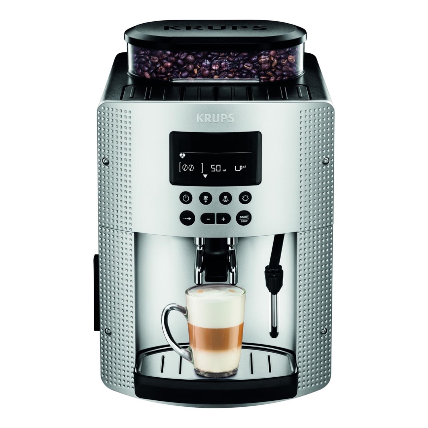 Krups - Avtomatski aparat za kavo ESSENTIAL 1450W/230V srebrna