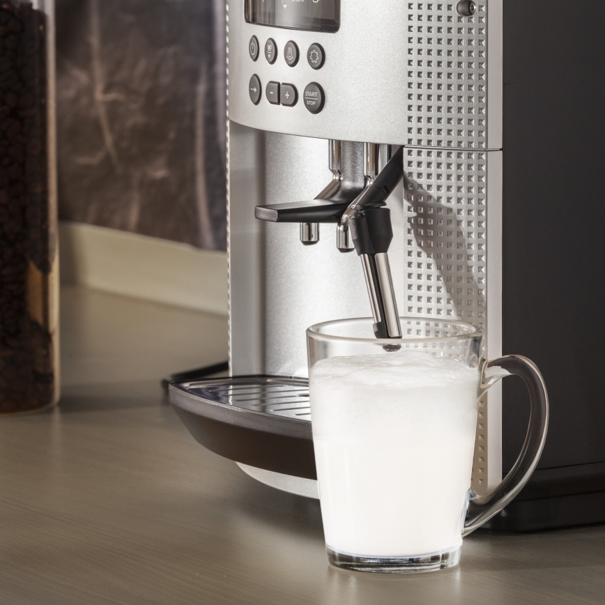 Krups - Avtomatski aparat za kavo ESSENTIAL 1450W/230V srebrna
