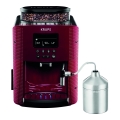 Krups - Avtomatski aparat za kavo z posodo za mleko ESSENTIAL 1450W/230V rdeča