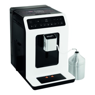 Krups - Avtomatski aparat za kavo z posodo za mleko EVIDENCE 1450W/230V bela