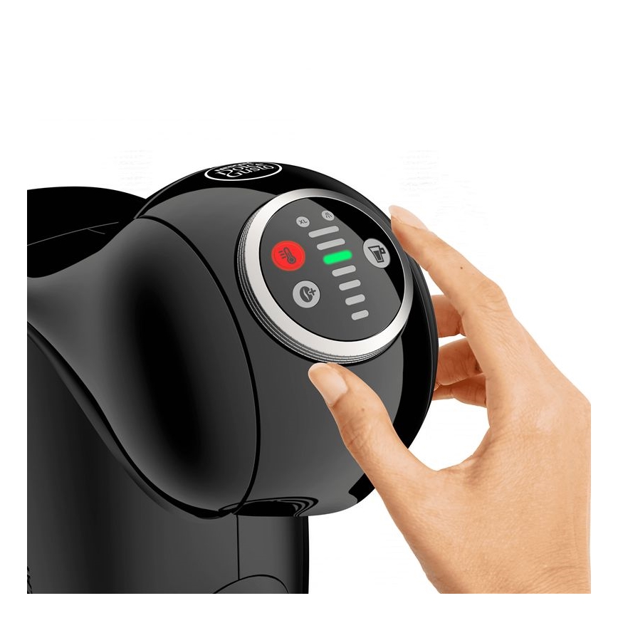 Krups - Kavni aparat na kapsule NESCAFÉ DOLCE GUSTO GENIO S 1500W antracit