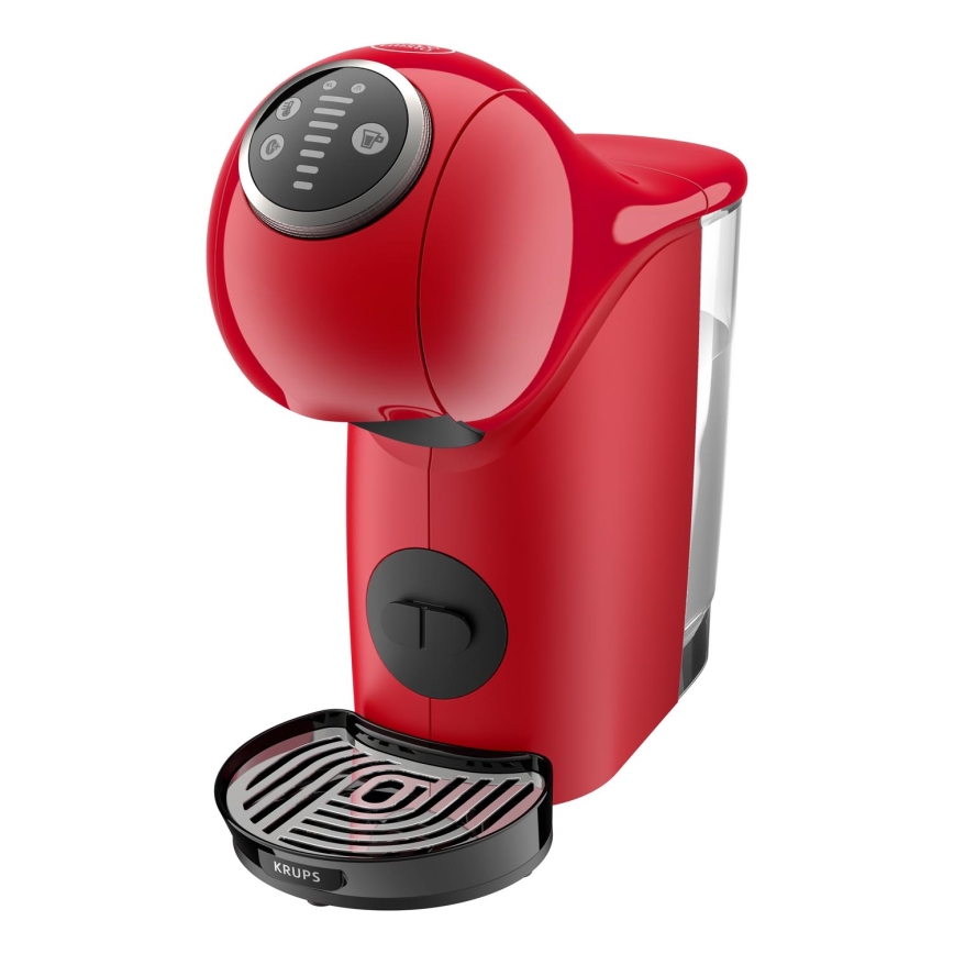 Krups - Kavni aparat na kapsule NESCAFÉ DOLCE GUSTO GENIO S PLUS 1500W rdeča