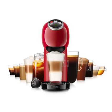 Krups - Kavni aparat na kapsule NESCAFÉ DOLCE GUSTO GENIO S PLUS 1500W rdeča