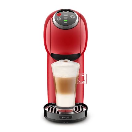 Krups - Kavni aparat na kapsule NESCAFÉ DOLCE GUSTO GENIO S PLUS 1500W rdeča