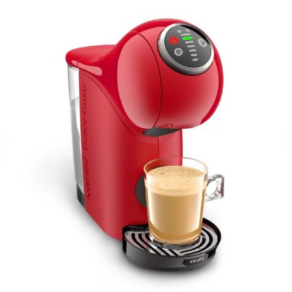 Krups - Kavni aparat na kapsule NESCAFÉ DOLCE GUSTO GENIO S PLUS 1500W rdeča