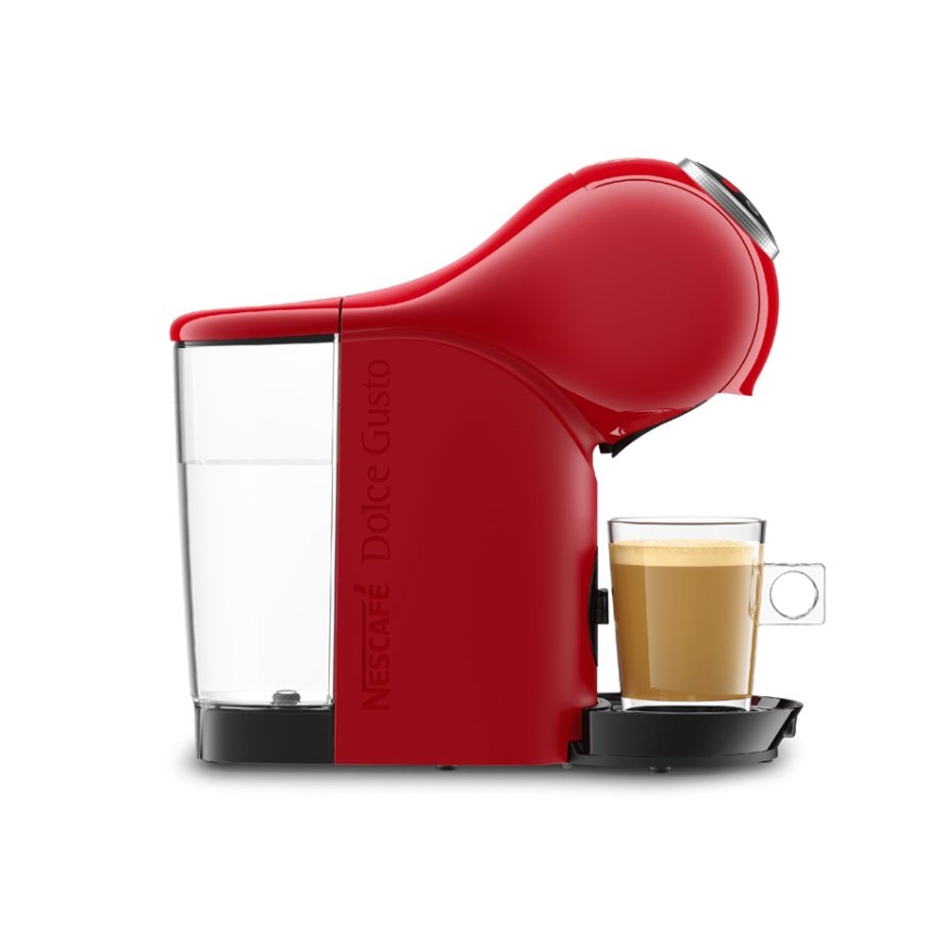 Krups - Kavni aparat na kapsule NESCAFÉ DOLCE GUSTO GENIO S PLUS 1500W rdeča