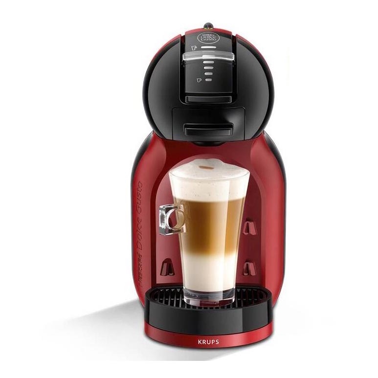 Krups - Kavni aparat na kapsule NESCAFÉ DOLCE GUSTO MINI ME 1500W/230V rdeča/črna