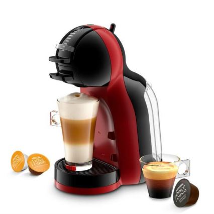 Krups - Kavni aparat na kapsule NESCAFÉ DOLCE GUSTO MINI ME 1500W/230V rdeča/črna