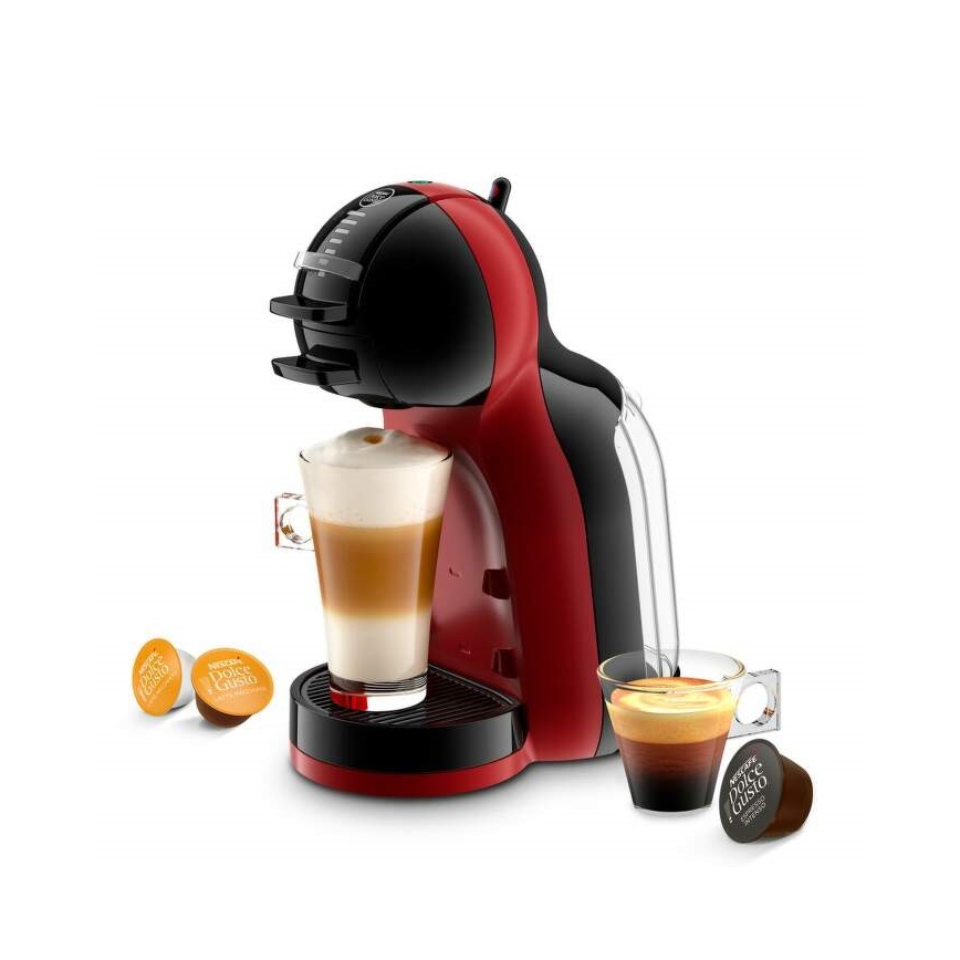 Krups - Kavni aparat na kapsule NESCAFÉ DOLCE GUSTO MINI ME 1500W/230V rdeča/črna