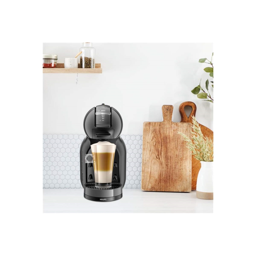 Krups - Kavni aparat na kapsule NESCAFÉ DOLCE GUSTO MINI ME 1500W antracit