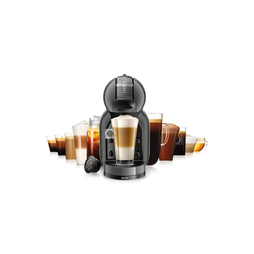 Krups - Kavni aparat na kapsule NESCAFÉ DOLCE GUSTO MINI ME 1500W antracit