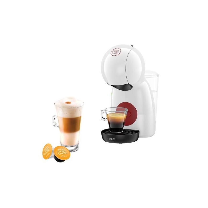 Krups - Kavni aparat na kapsule NESCAFÉ DOLCE GUSTO PICCOLO XS 1600W bela