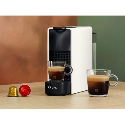Krups - Kavni aparat na kapsule NESPRESSO Essenza mini 1310W/230V bela