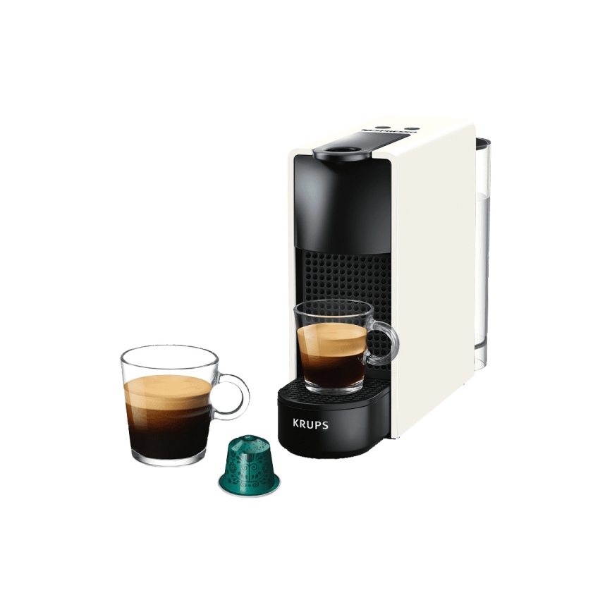Krups - Kavni aparat na kapsule NESPRESSO Essenza mini 1310W/230V bela