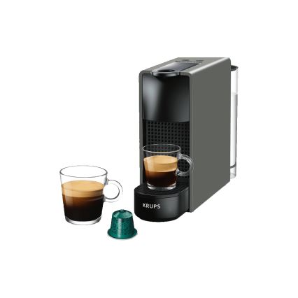 Krups - Kavni aparat na kapsule NESPRESSO Essenza mini 1310W/230V siva