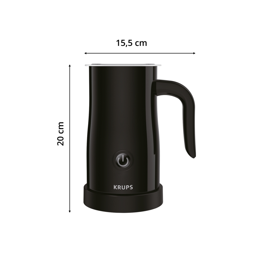 Krups - Penilec mleka AI0381 300ml črna