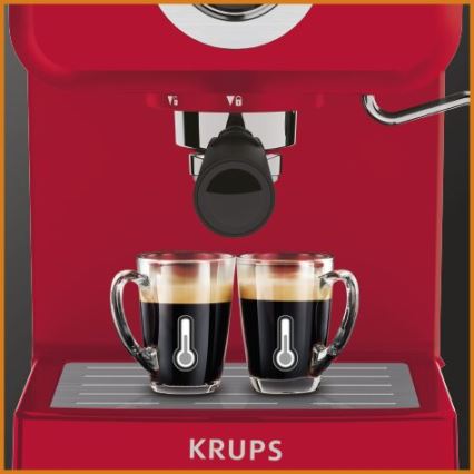 Krups - Ročni espresso aparat OPIO 1140W/230V
