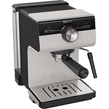 Krups - Ročni kavni aparat za dve skodelici AUTHENTIC 1450W/230V siva