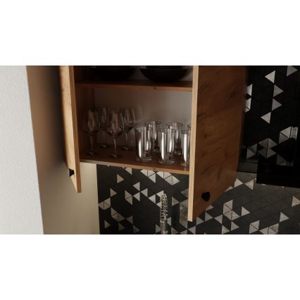 Kuhinjski blok CLAIRE 180 cm hrast craft