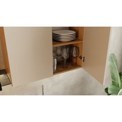 Kuhinjski blok JOY 200 cm, oreh